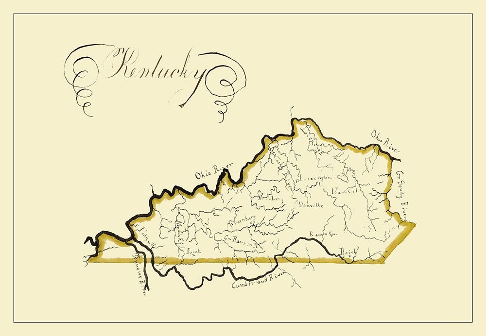 Kentucky - Henshaw 1823