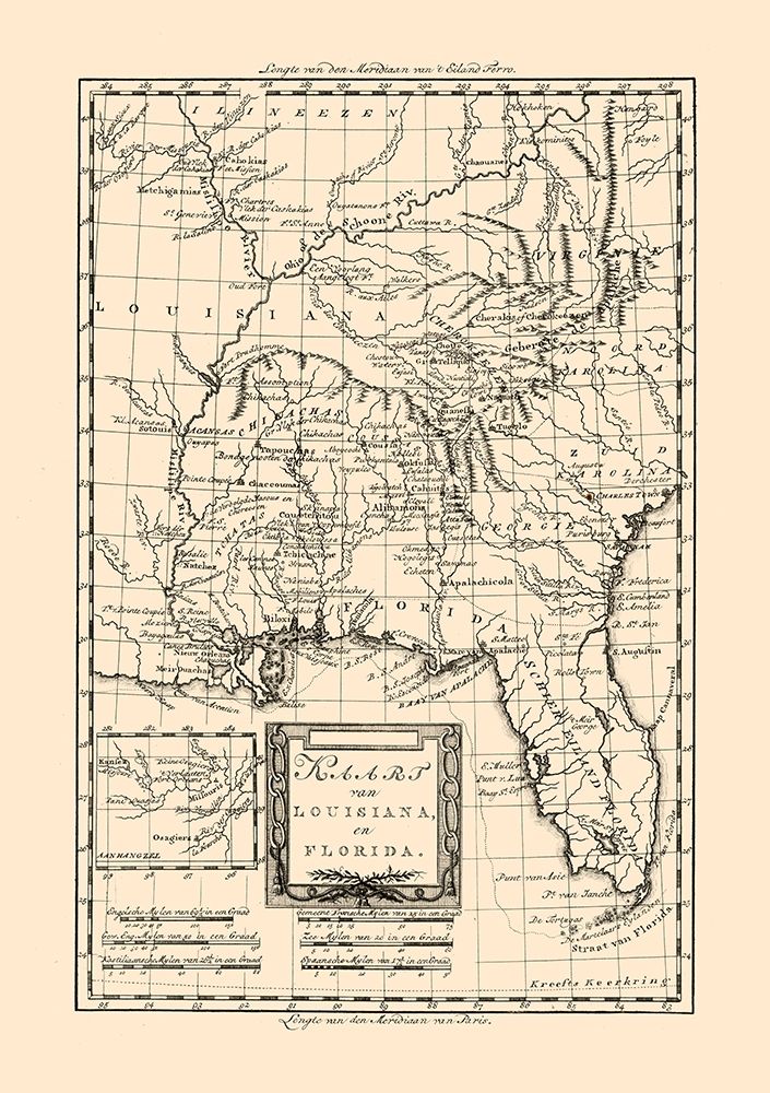 Louisiana Florida -1785