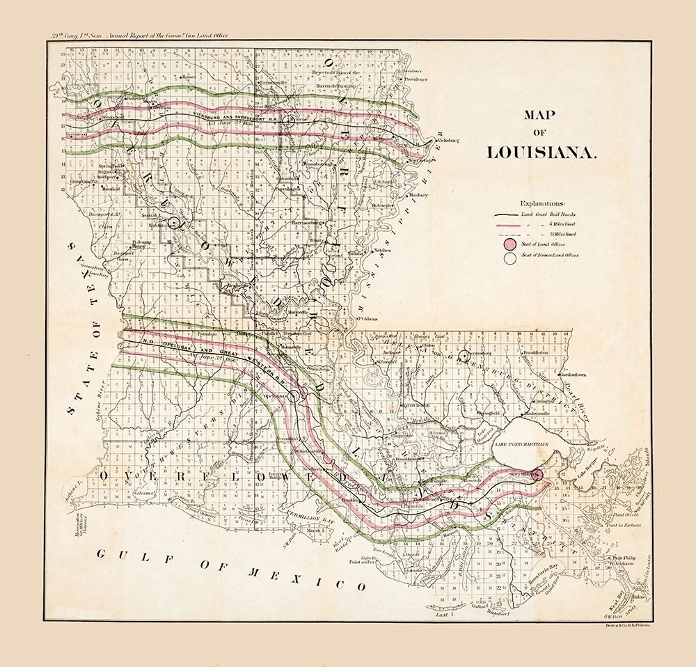 Louisiana - Bowen 1865