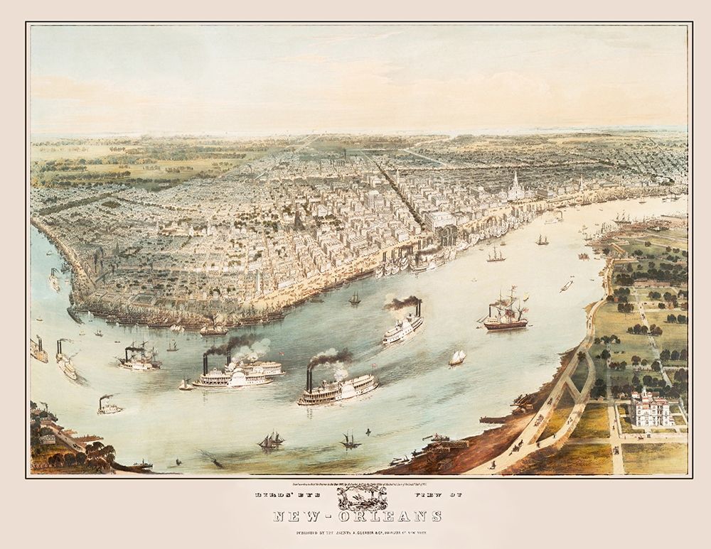 New Orleans Louisiana - Guerber 1851