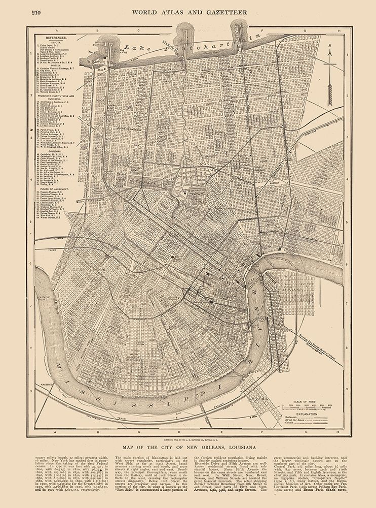New Orleans  Louisiana - Reynold 1921