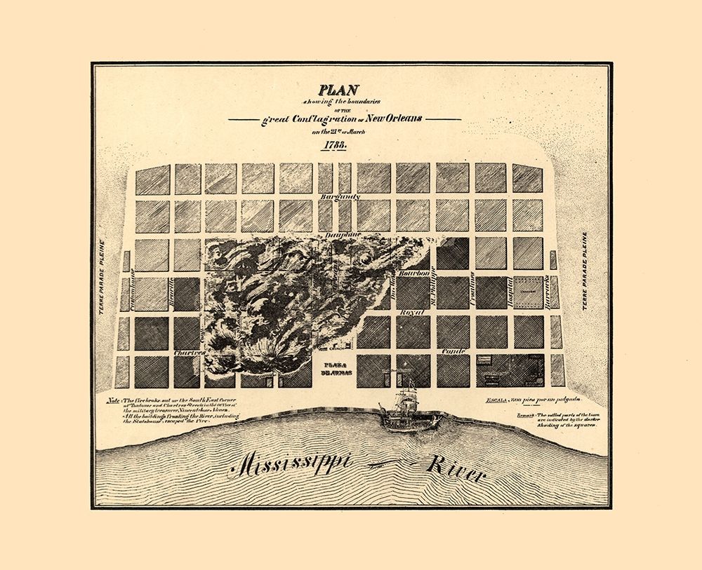 New Orleans Louisiana -1788