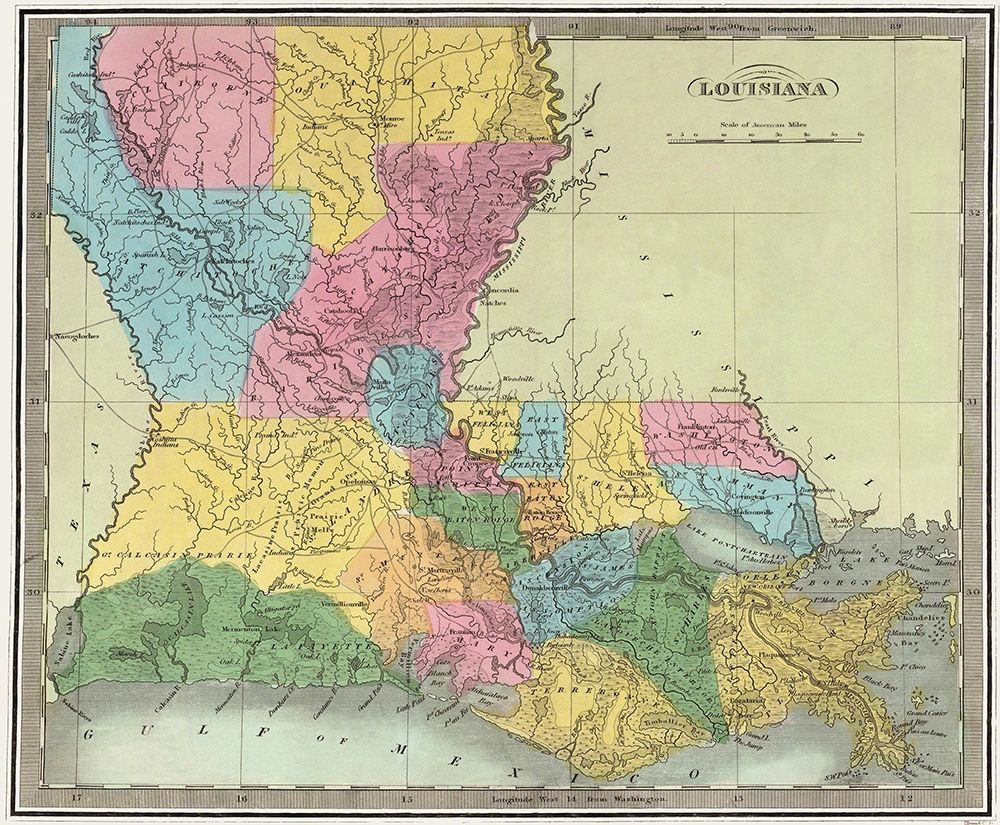 Louisiana - Burr 1835