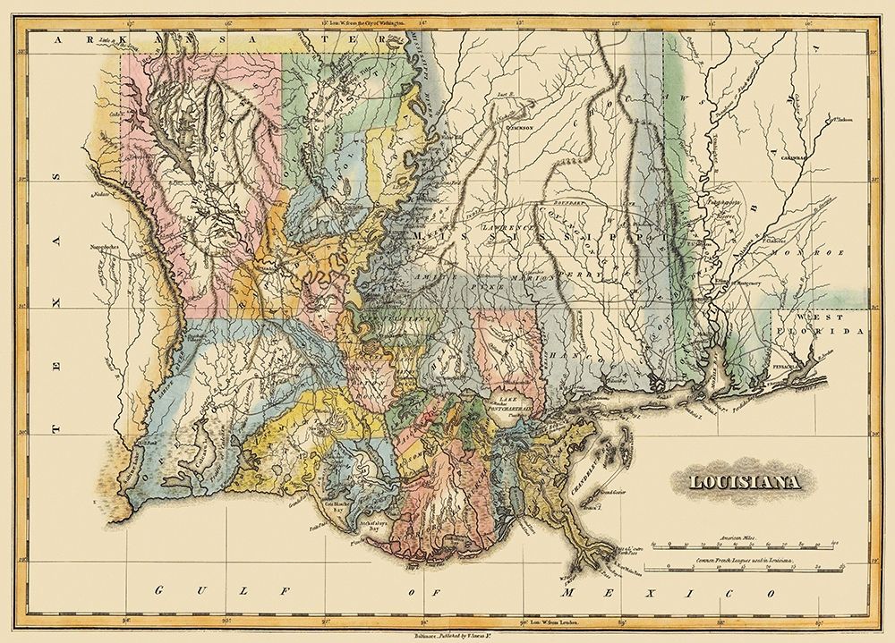 Louisiana - Lucas 1823