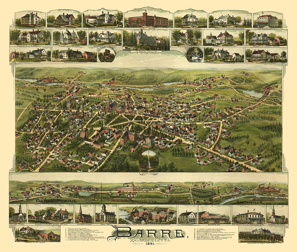 Barre Massachusetts - Bailey 1891