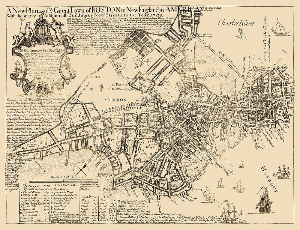 Boston Massachusetts - William Price 1769