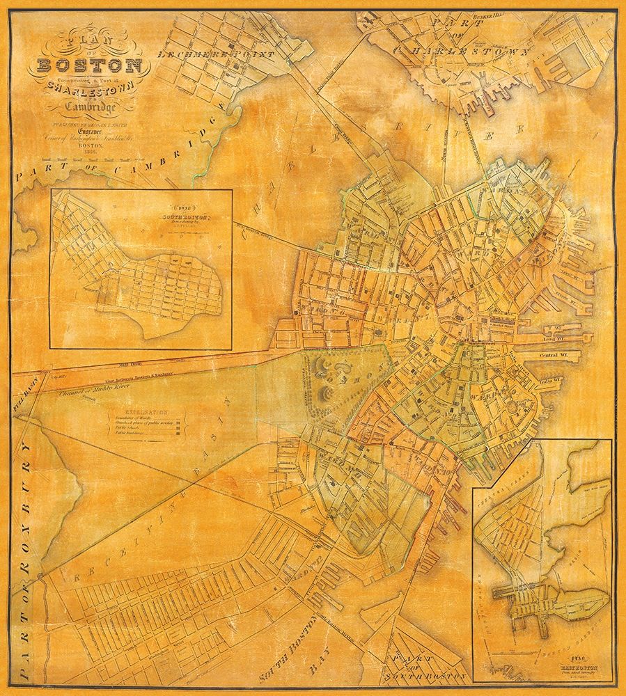Boston, Charlestown, Cambridge Massachusetts