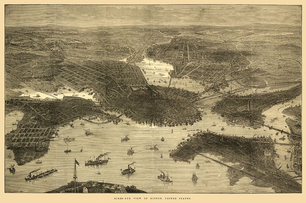 Boston Massachusetts - Sulman 1870