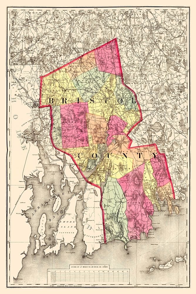 Bristo Massachusetts - Walling 1871