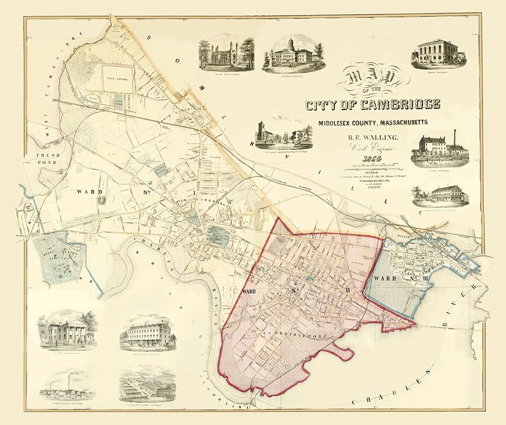 Cambridge Massachusetts - Friend 1854