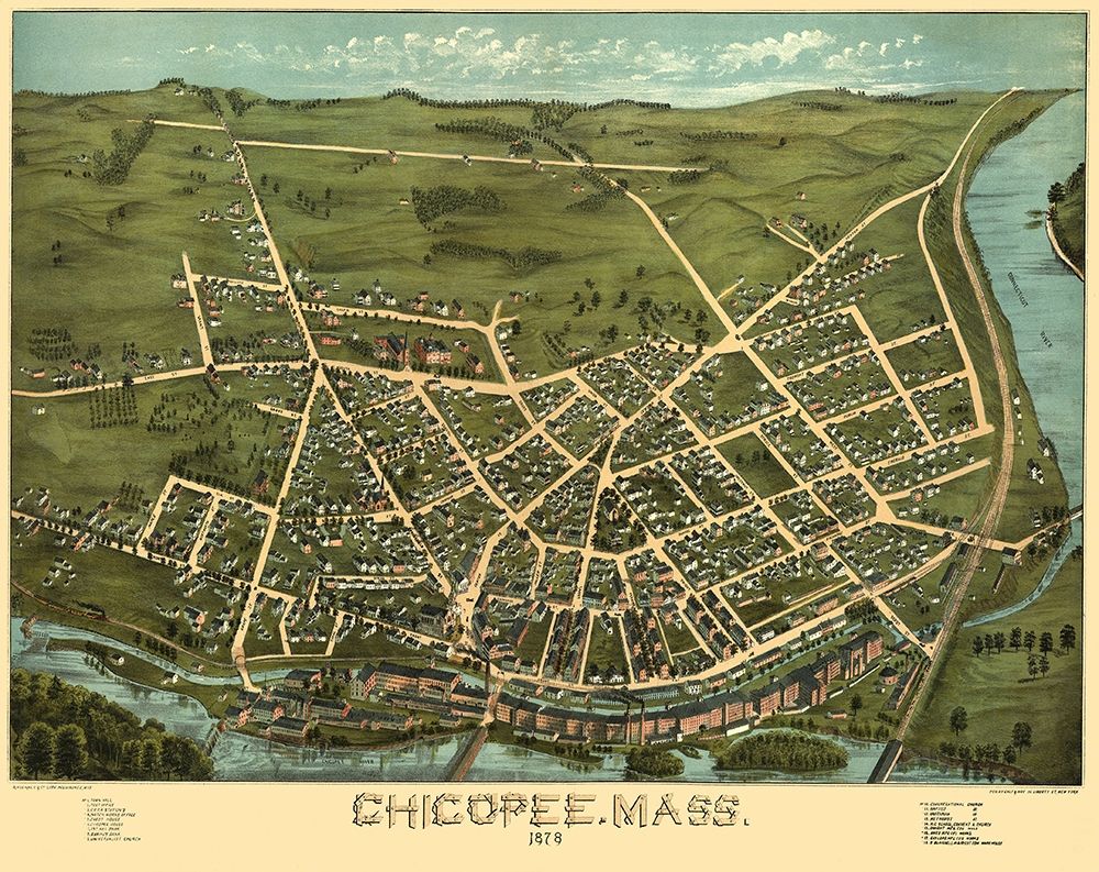Chicopee Massachusetts - Brimner 1878