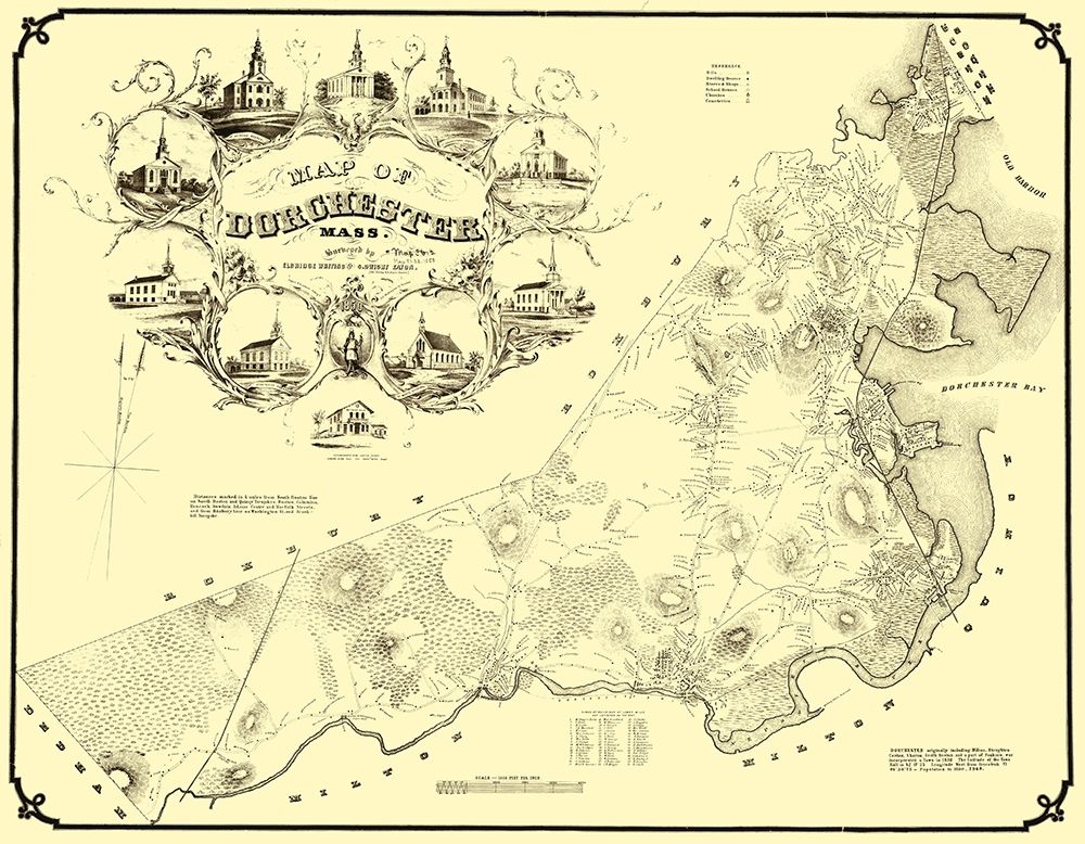 Dorchester Massachusetts - Whiting 1850