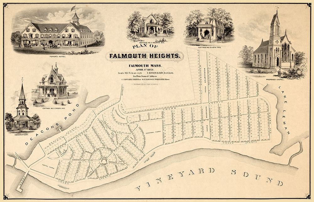 Falmouth Massachusetts - Boyden 1873