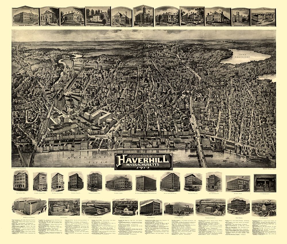 Haverhill Massachusetts - Bailey 1914