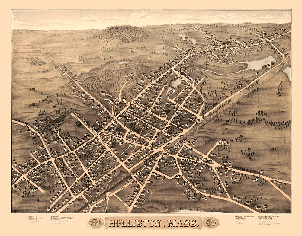 Holliston Massachusetts - Brenner 1878
