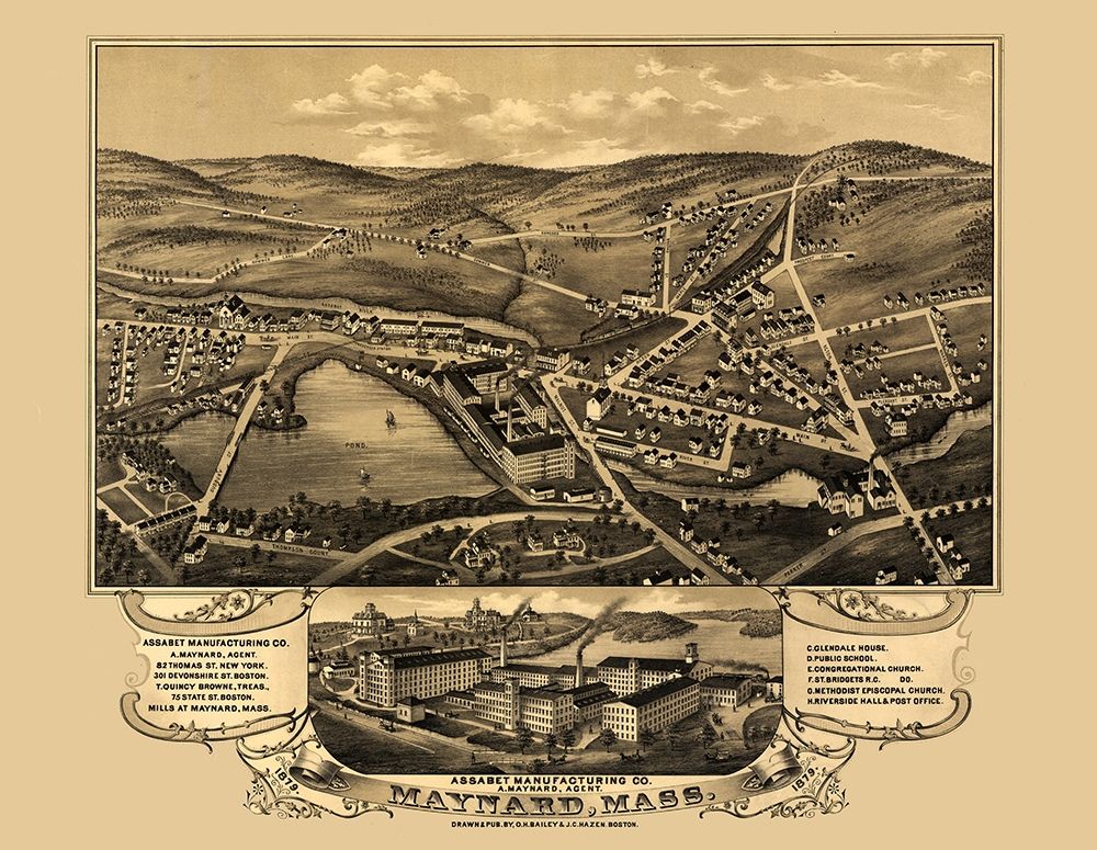 Maynard Massachusetts - Bailey 1879