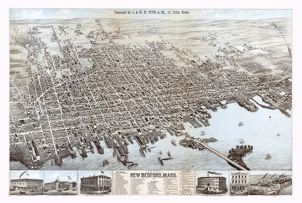 New Bedford Massachusetts - Wing 1876