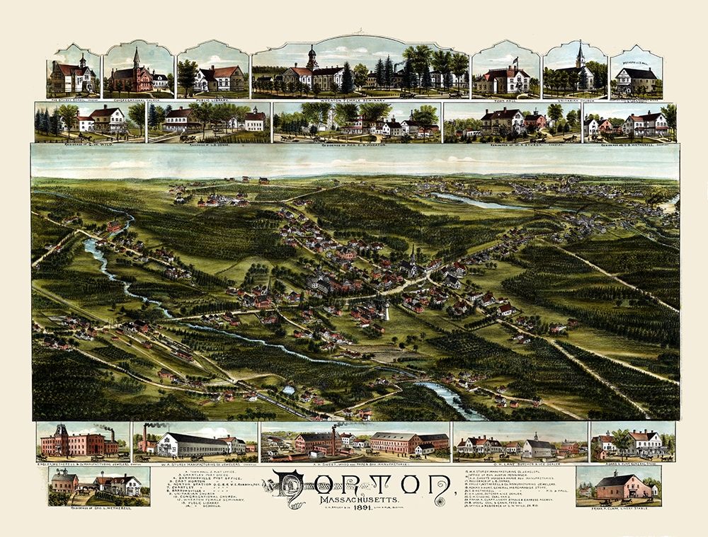 Norton Massachusetts - Bailey 1891
