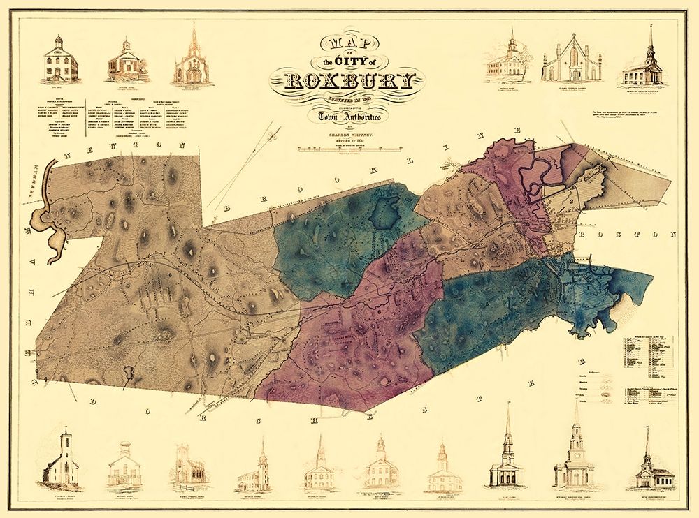 Roxbury Massachusetts - Boynton 1849