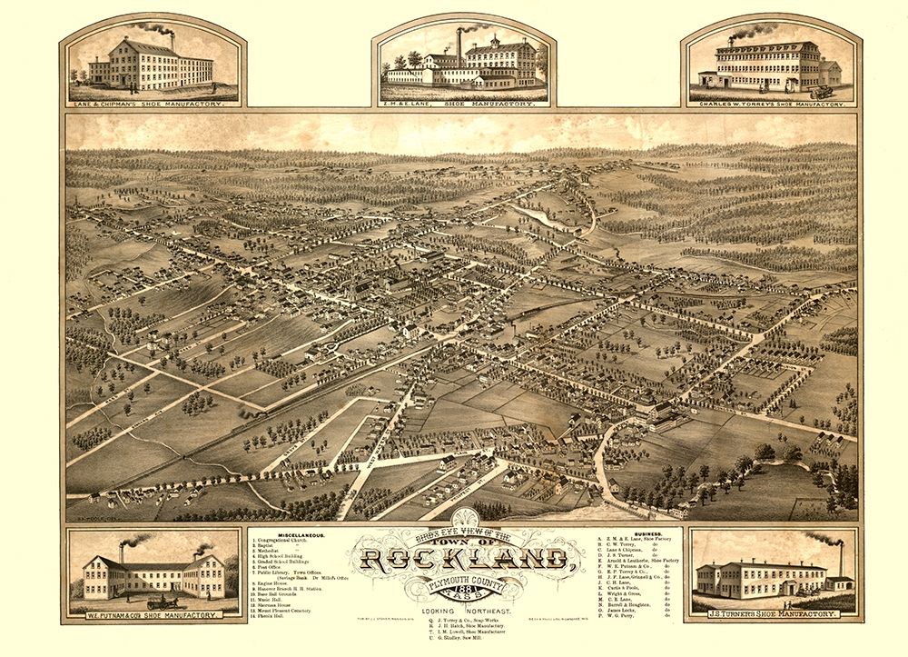 Rockland Massachusetts - Stoner 1881