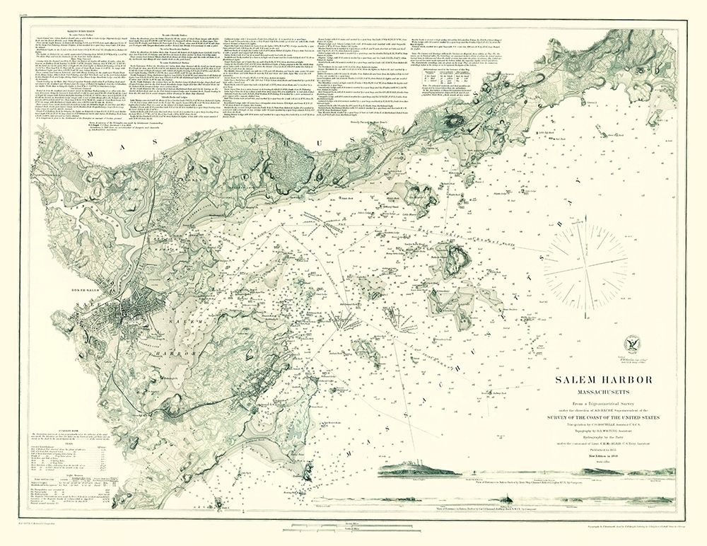 Salem Harbor - Mahen 1869