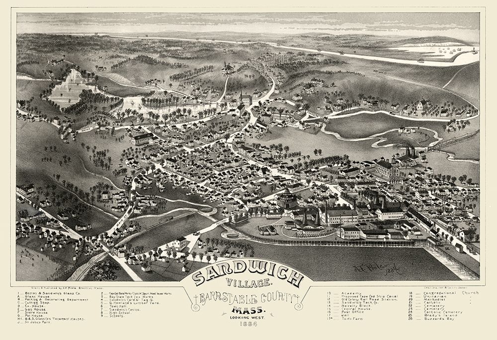 Sandwich Massachusetts - Poole 1884