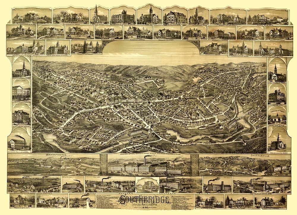 Southbridge Massachusetts - Bailey 1892
