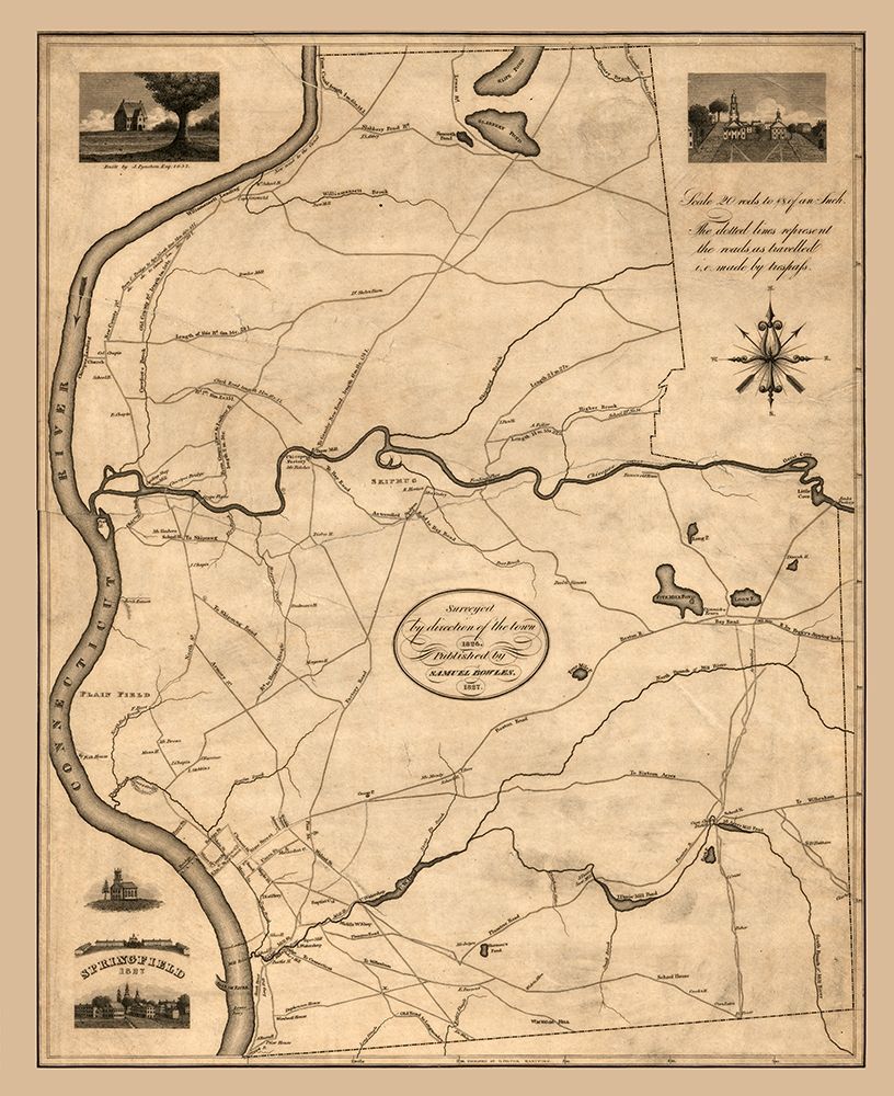 Springfield Massachusetts - Bowles 1827