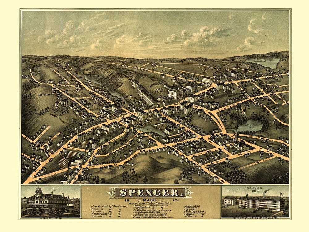 Spencer Massachusetts - Bailey 1877