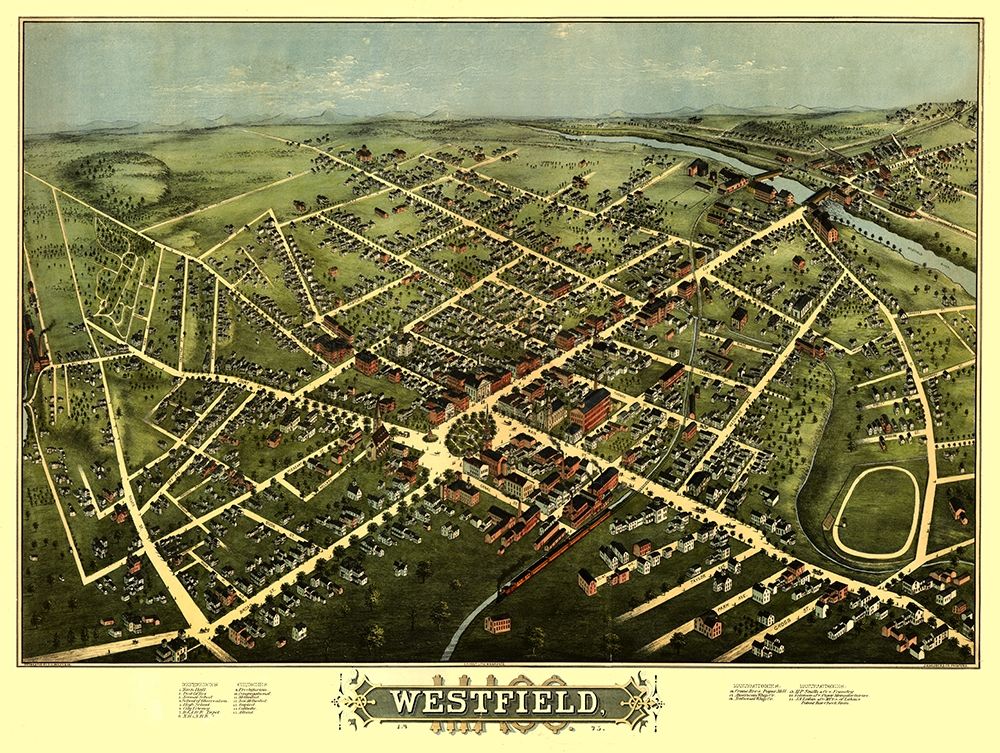 Westfield Massachusetts - Bailey 1875