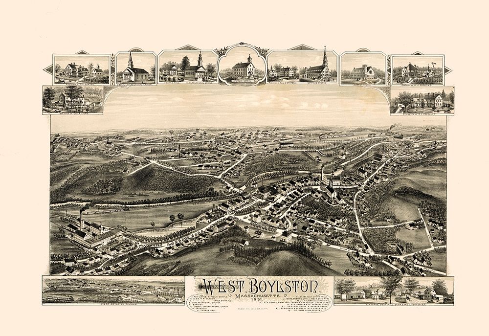 West Boylston Massachusetts -1891