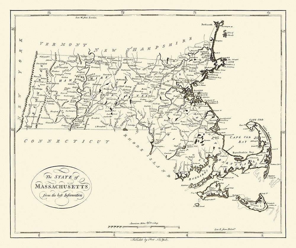 Massachusetts - Reid 1796