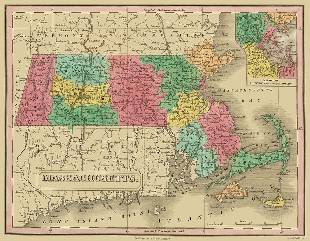 Massachusetts - Finley 1831