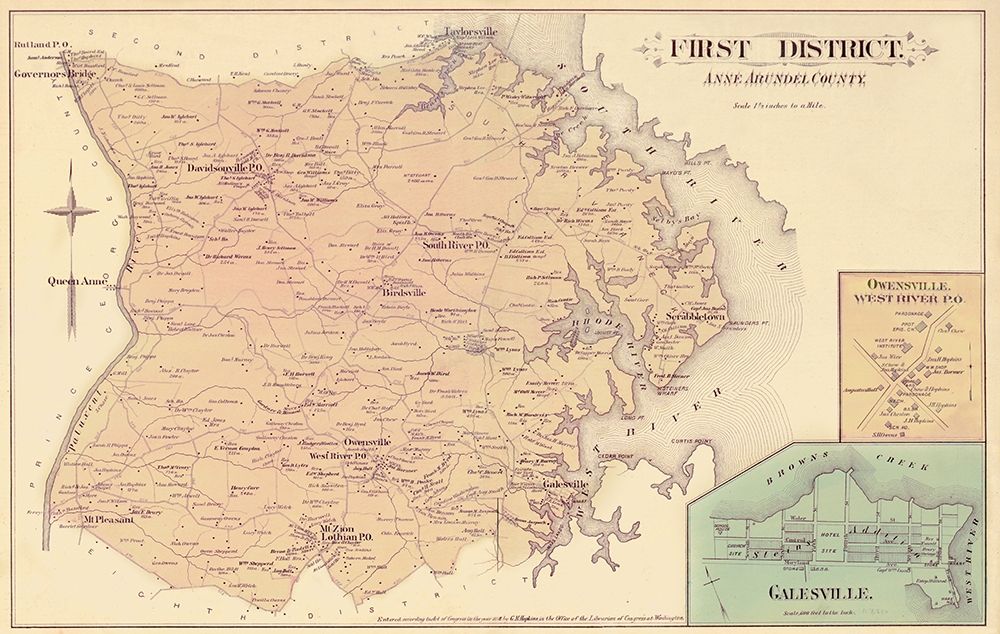 Anne Arundel  First District Maryland