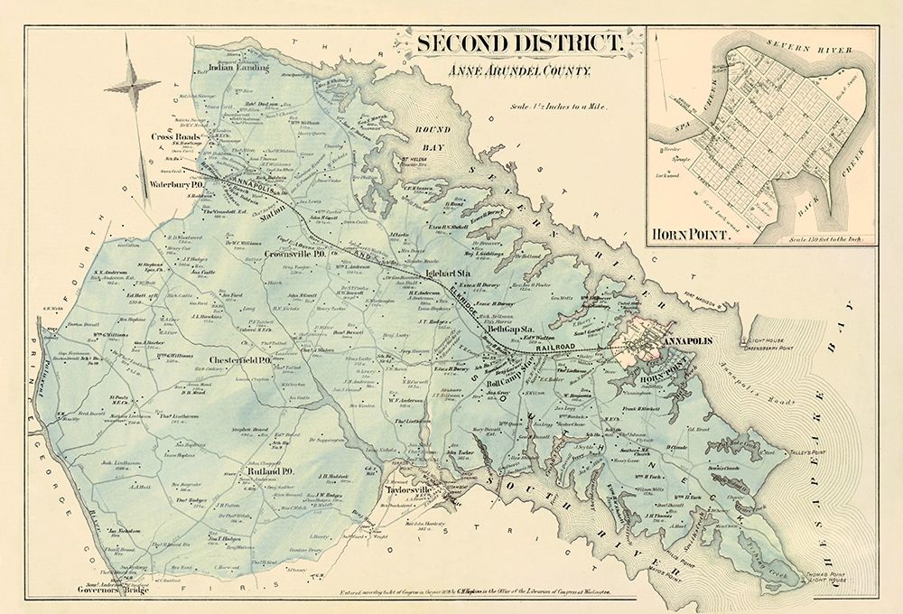 Anne Arundel  Second District Maryland