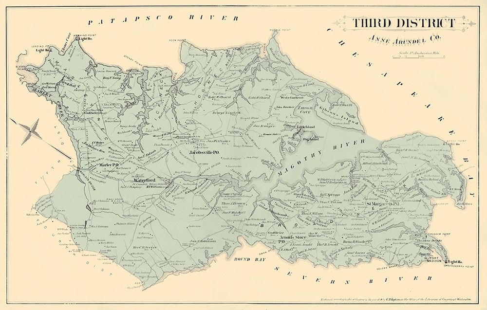Anne Arundel  Third District Maryland