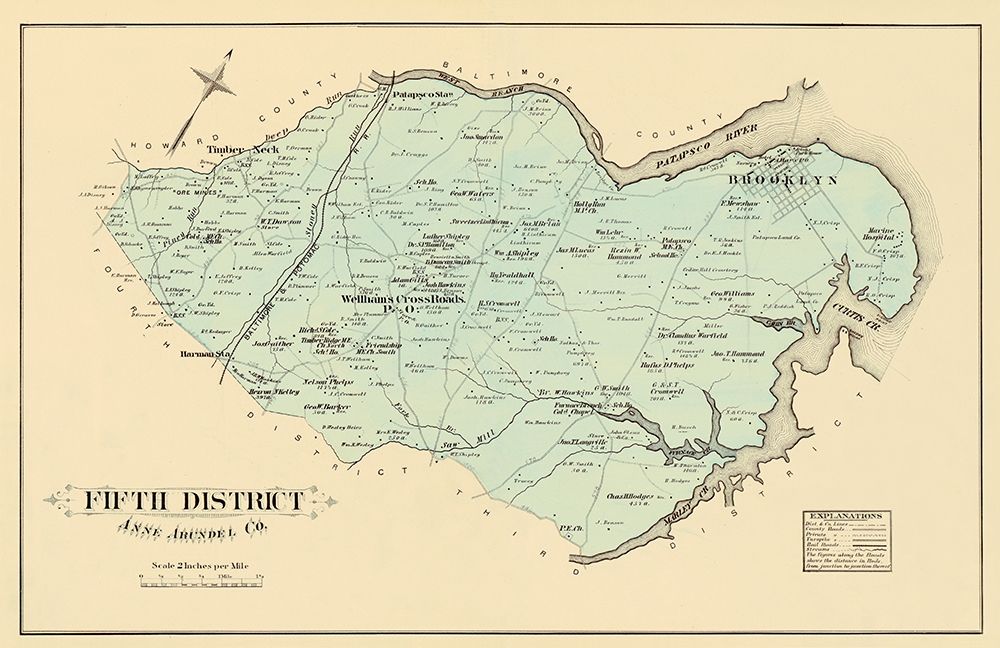 Anne Arundel 5th District Maryland Landowner