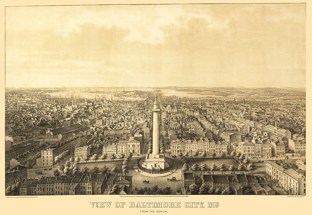 Baltimore Maryland - Sachese 1862