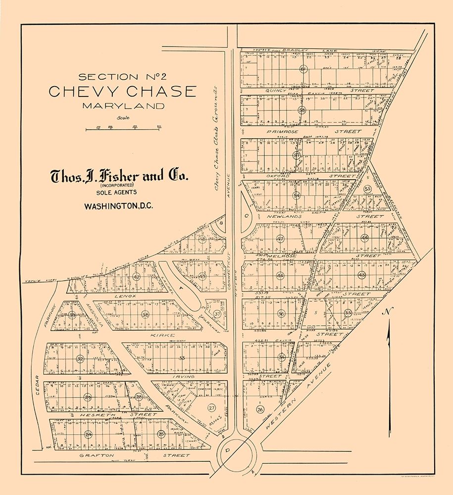 Chevy Chase Maryland - Fisher 1890
