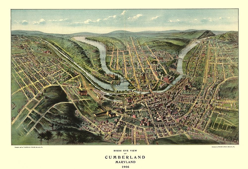Cumberland Maryland - Fowler 1906