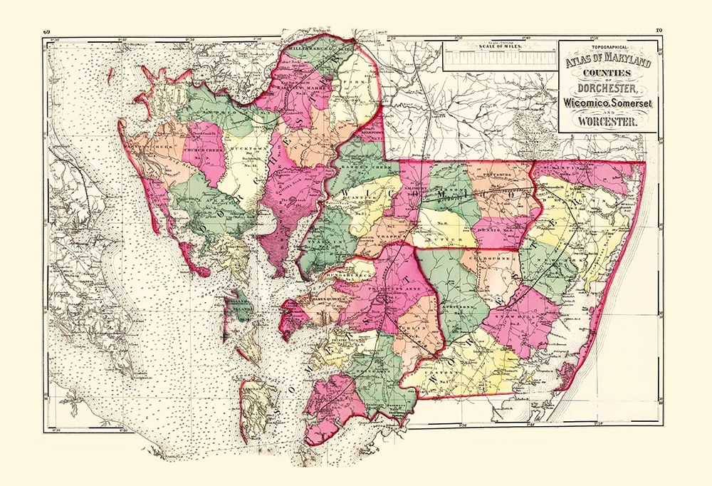 Dorchester Wicomico Somerset Worcester Maryland