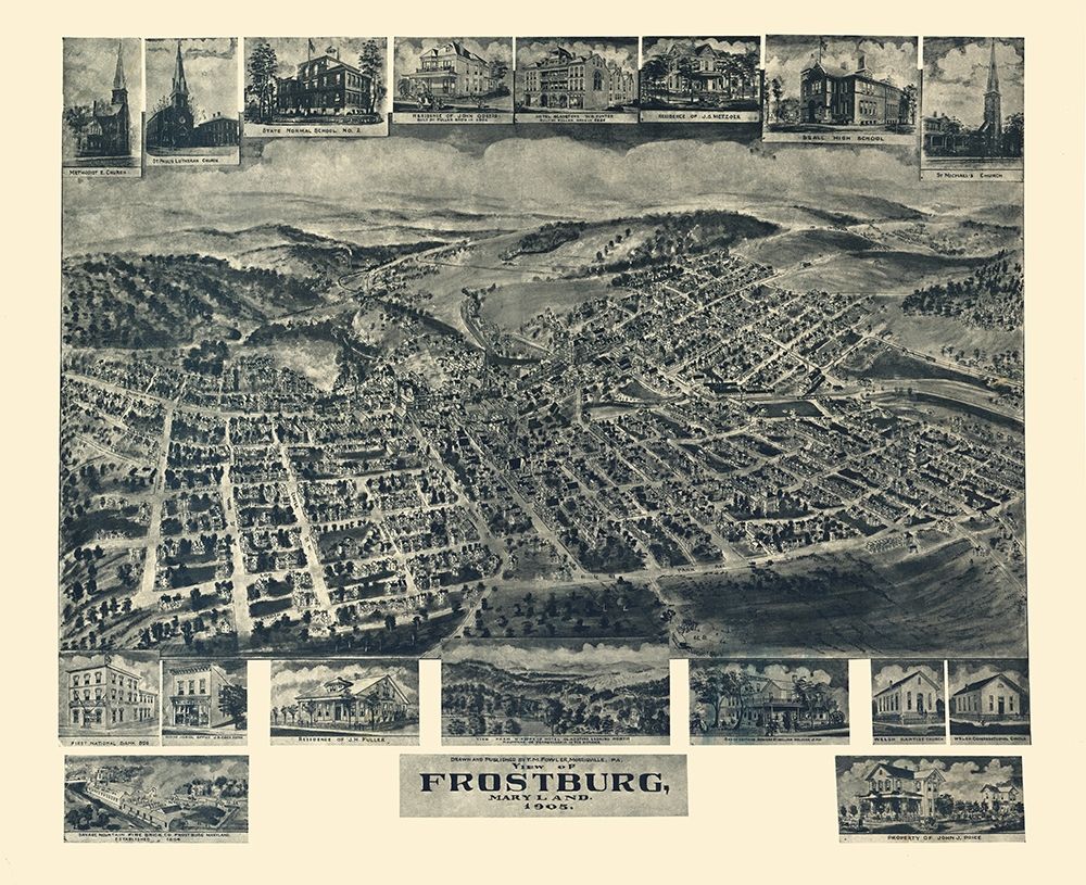Frostburg Maryland - Fowler 1905