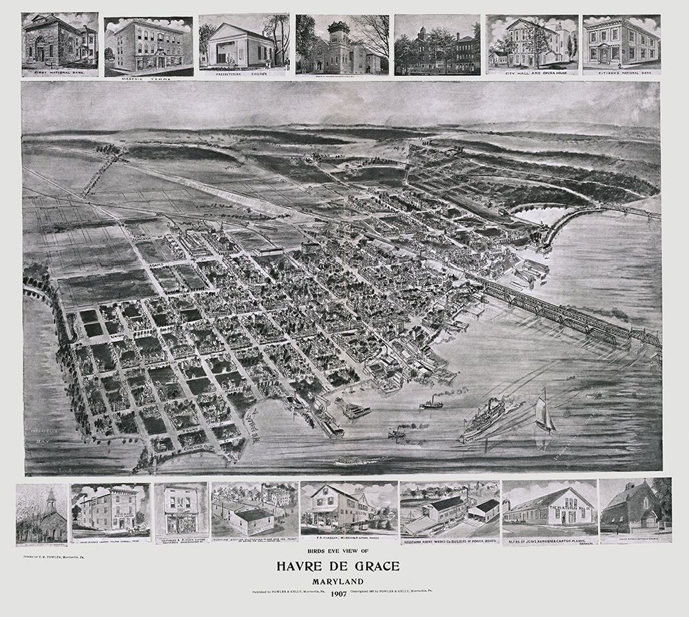 Havre De Grace Maryland - Fowler 1907