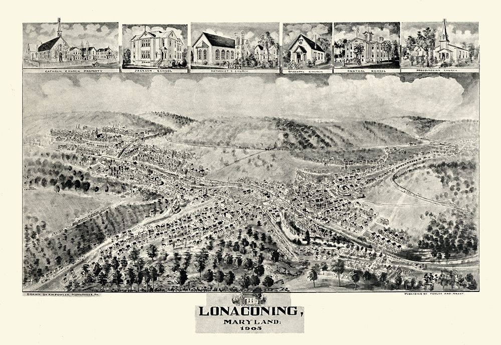 Lonaconing Maryland - Fowler 1905