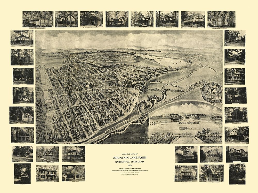 Mountain Lake Park Maryland - Fowler 1906
