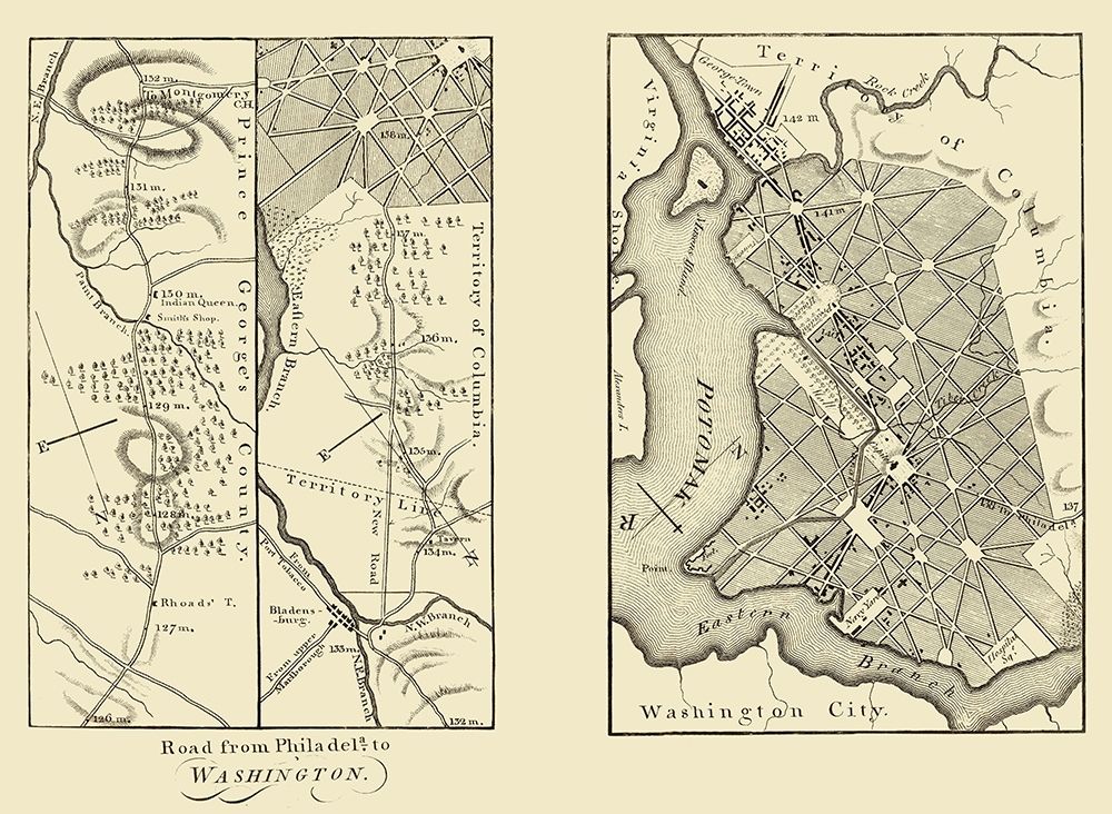 Bladensburg, Georgetown, Washington DC - Moore