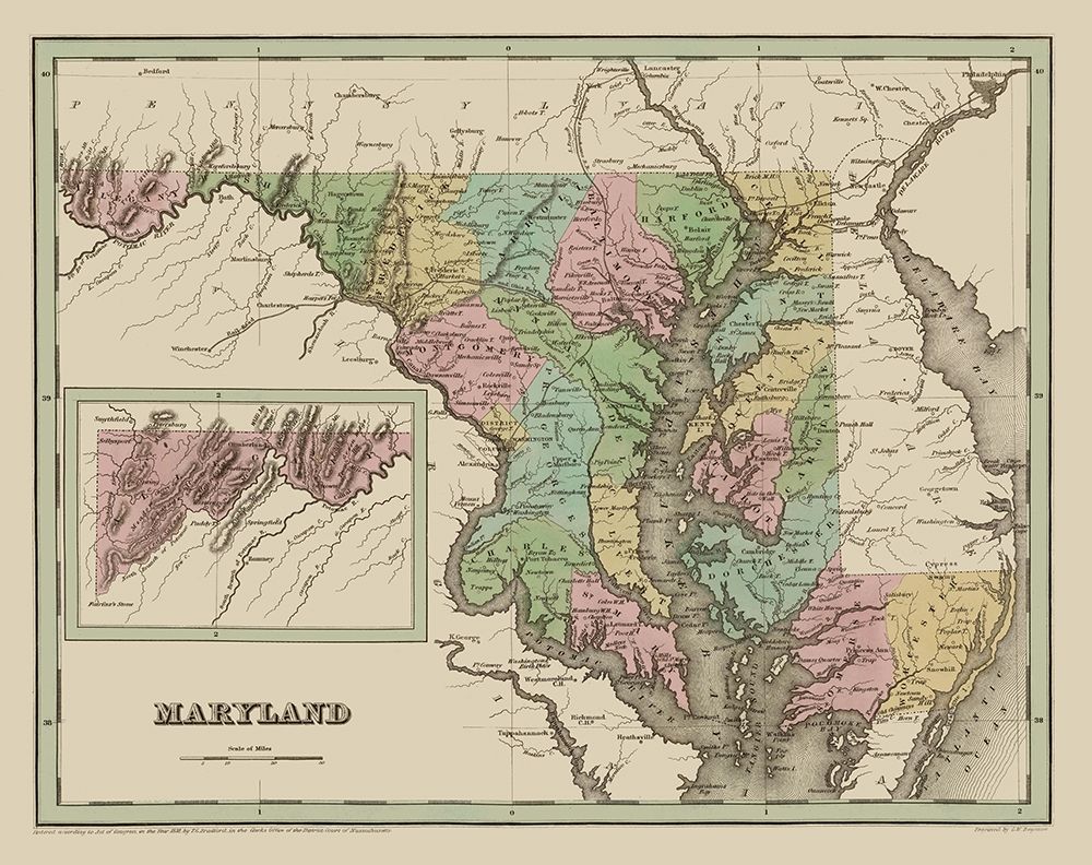 Maryland - Bradford 1838
