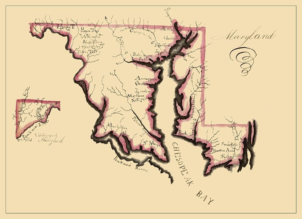 Maryland - Henshaw 1858