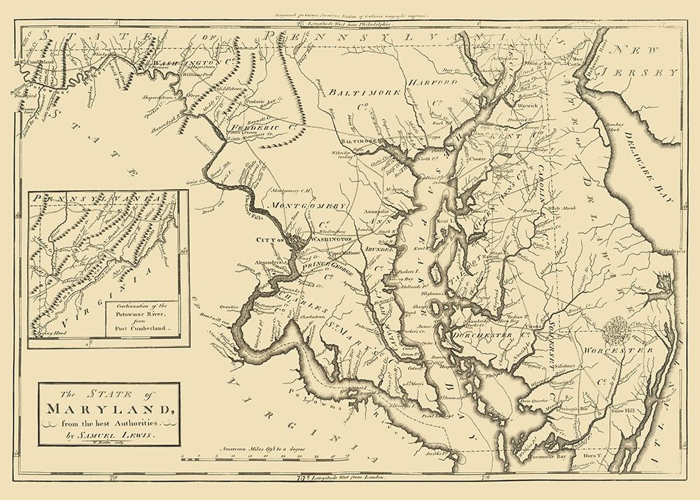 Maryland - Lewis 1795