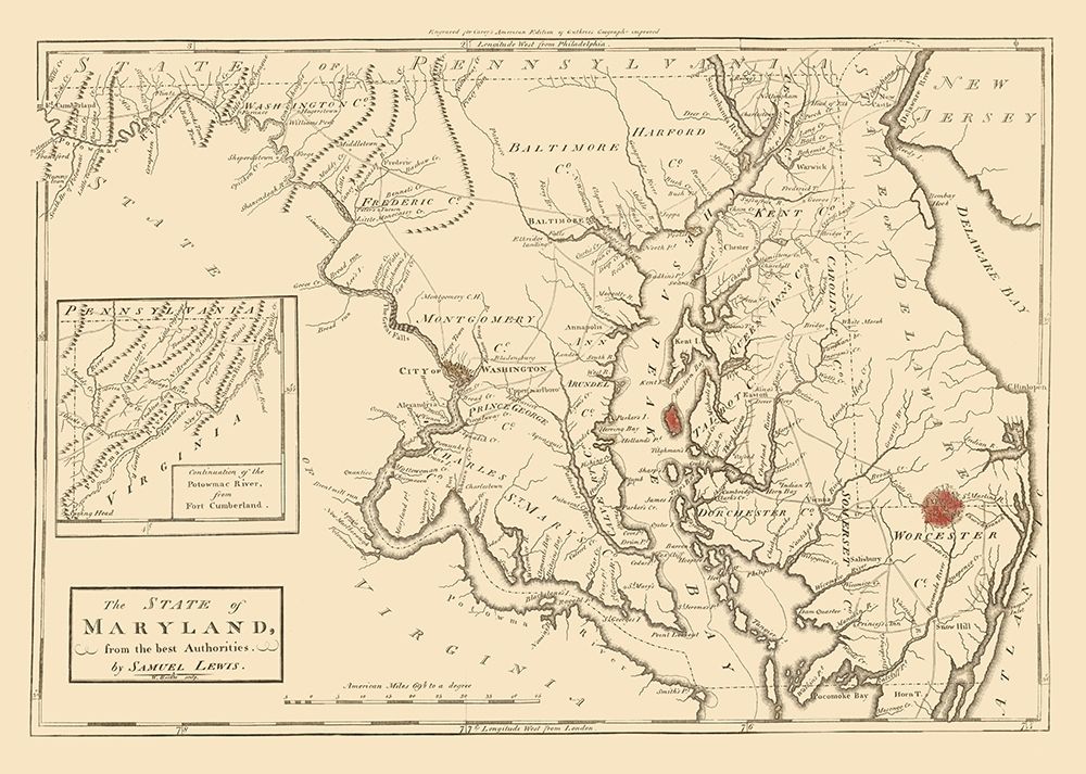 Maryland - Lewis 1796